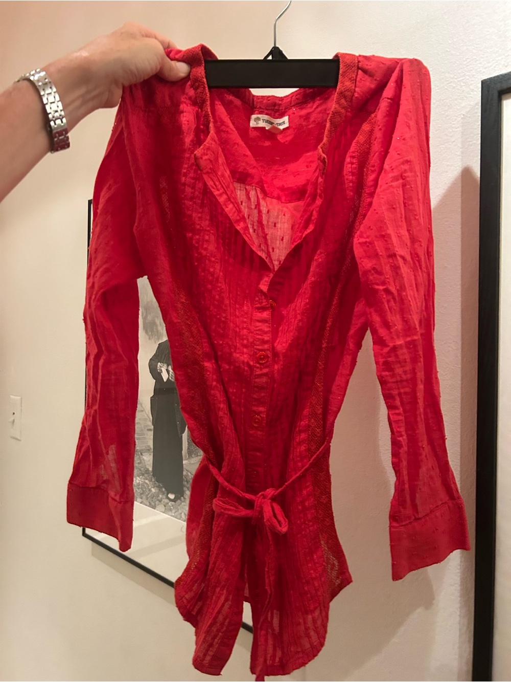 Kids Red Blouse